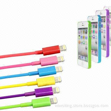 Updated Cable to Support iOS7.0 with Colorful Cable for iPhone 5C